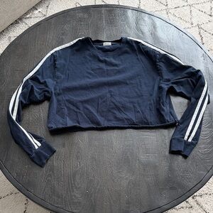 Brandy Melville Dark Blue Knit Top